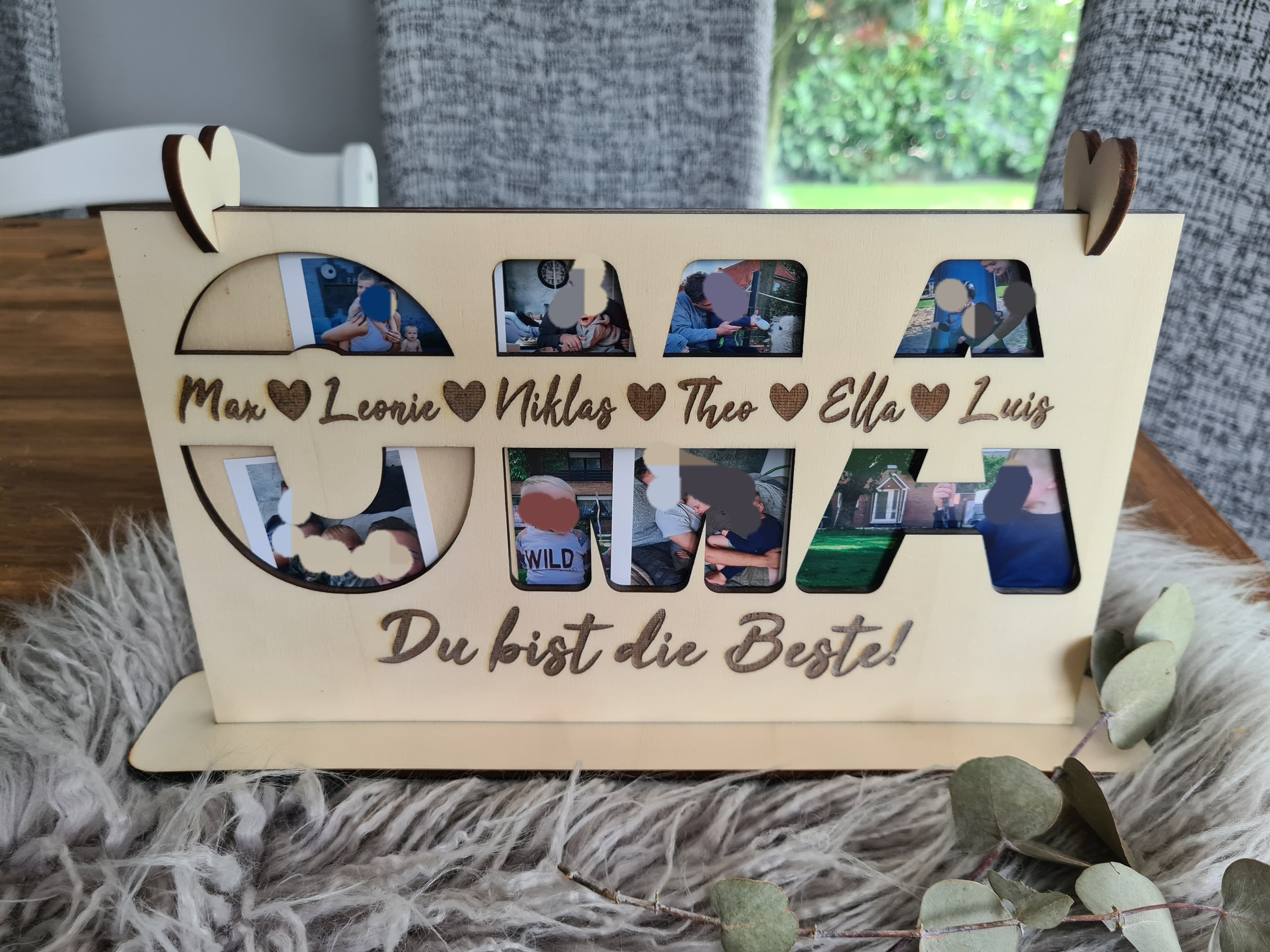 Bilderrahmen - Oma, Opa, Mama, Papa