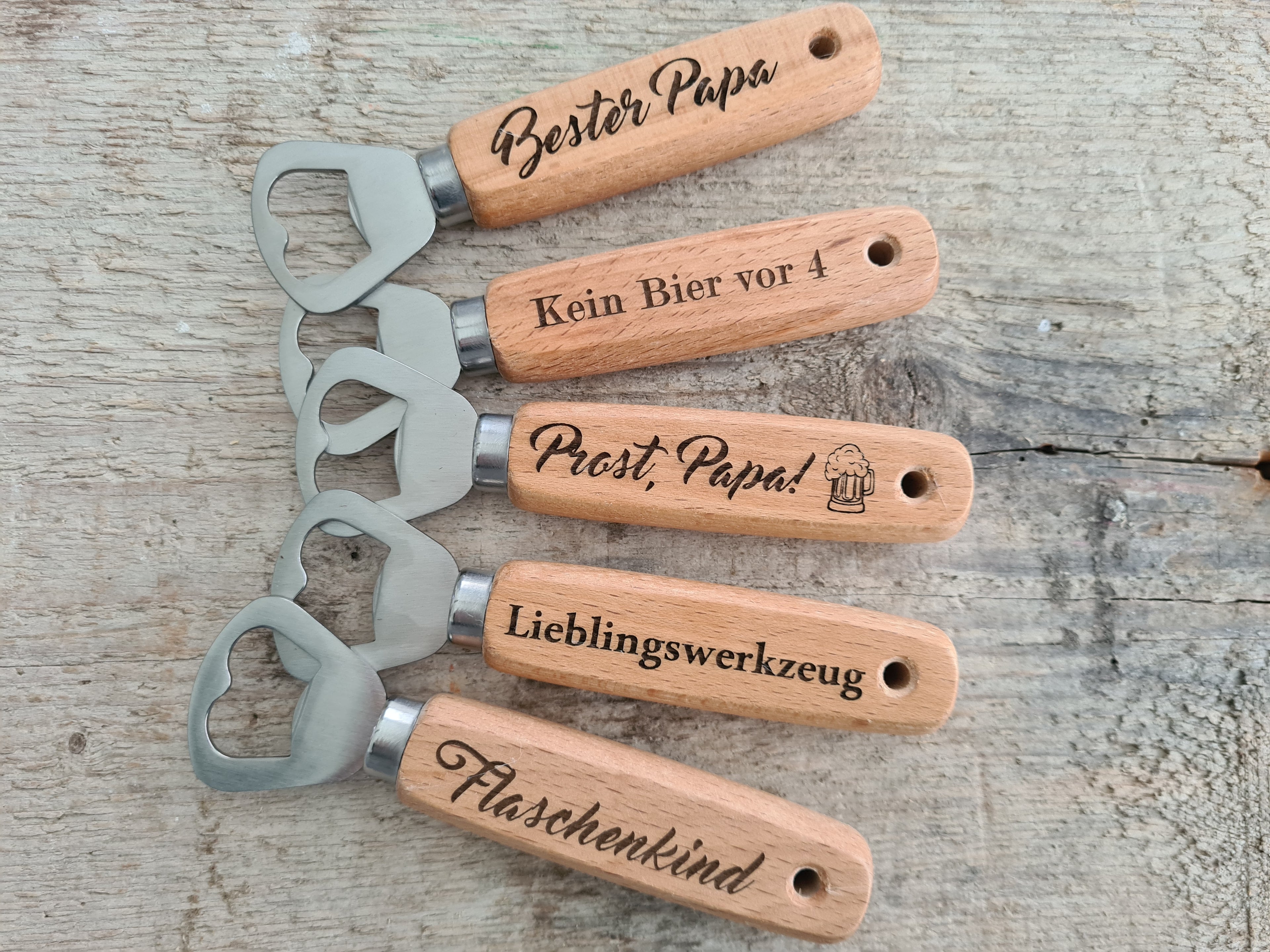 Flaschenöffner Buche - witzige Sprüche