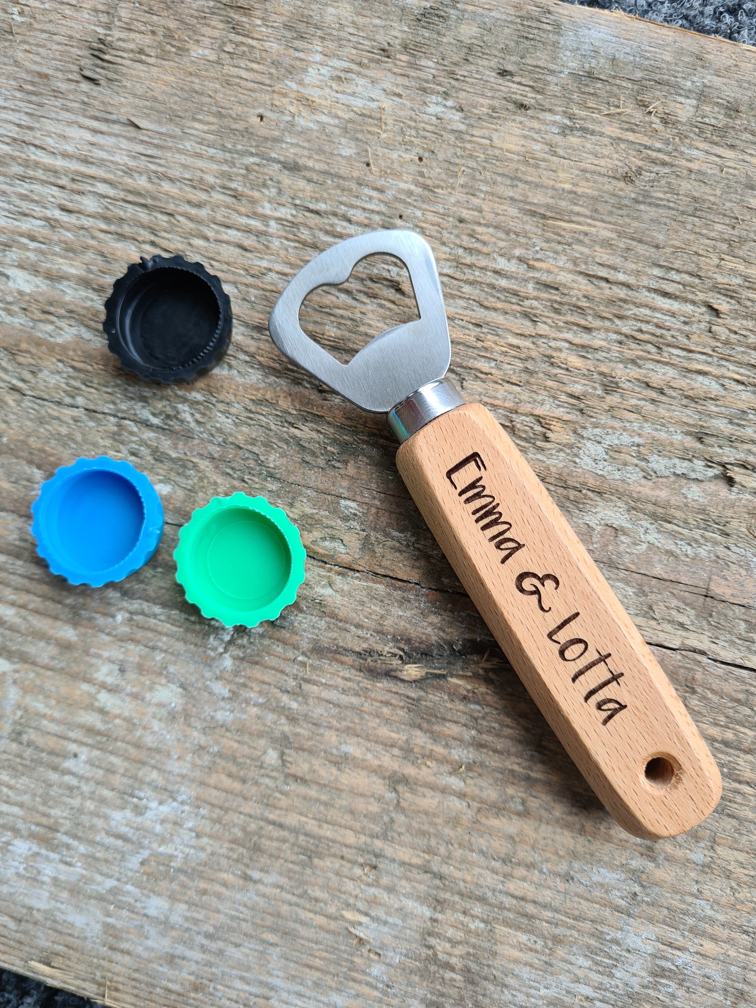 Flaschenöffner Buche - Motivwahl