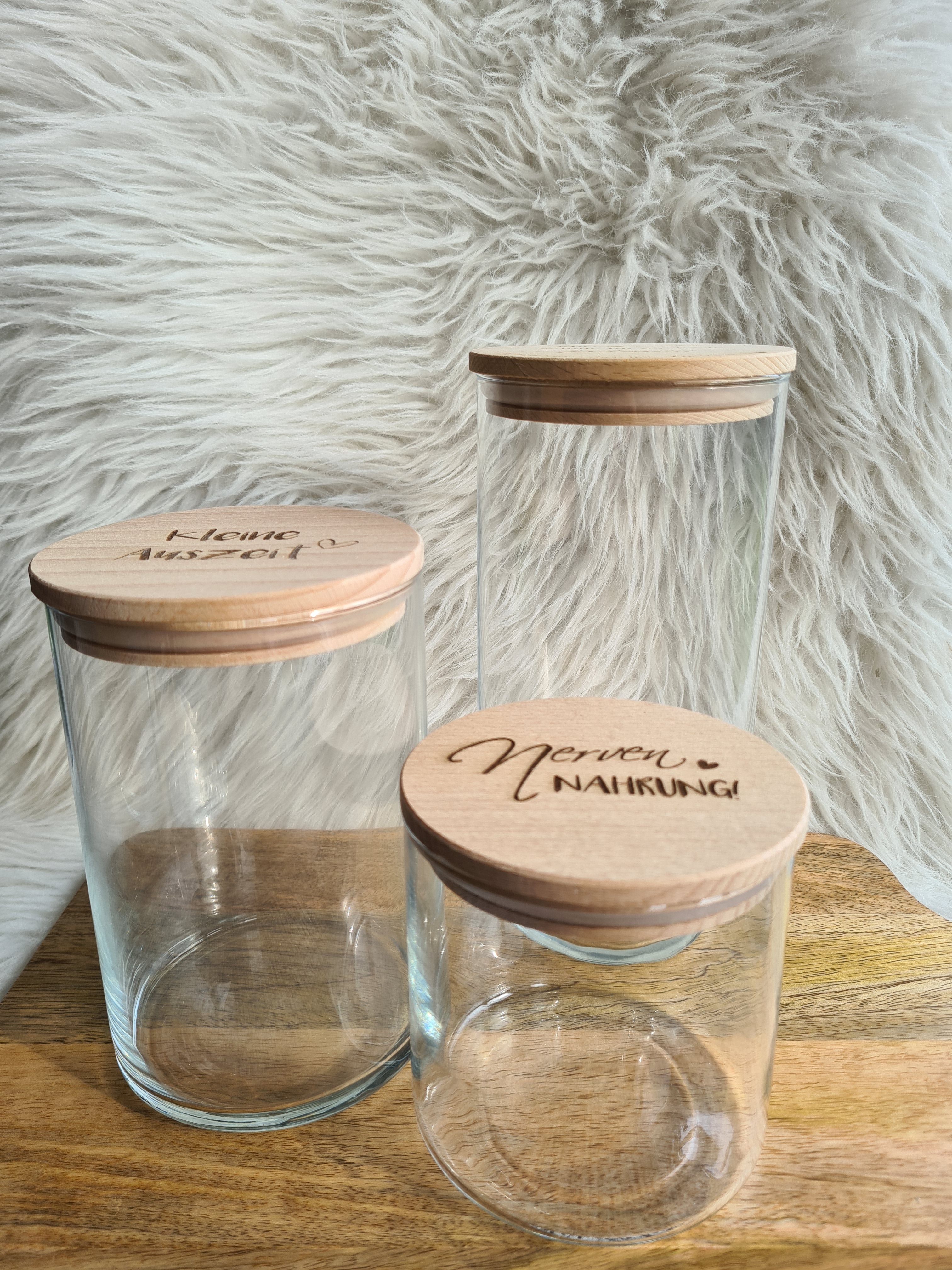 Vorratsglas - Mit Liebe gefüllt