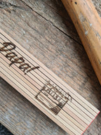 Zollstock - Wunschtext und Motiv