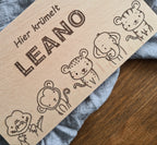 Frühstücksbrettchen - Wilde Tiere