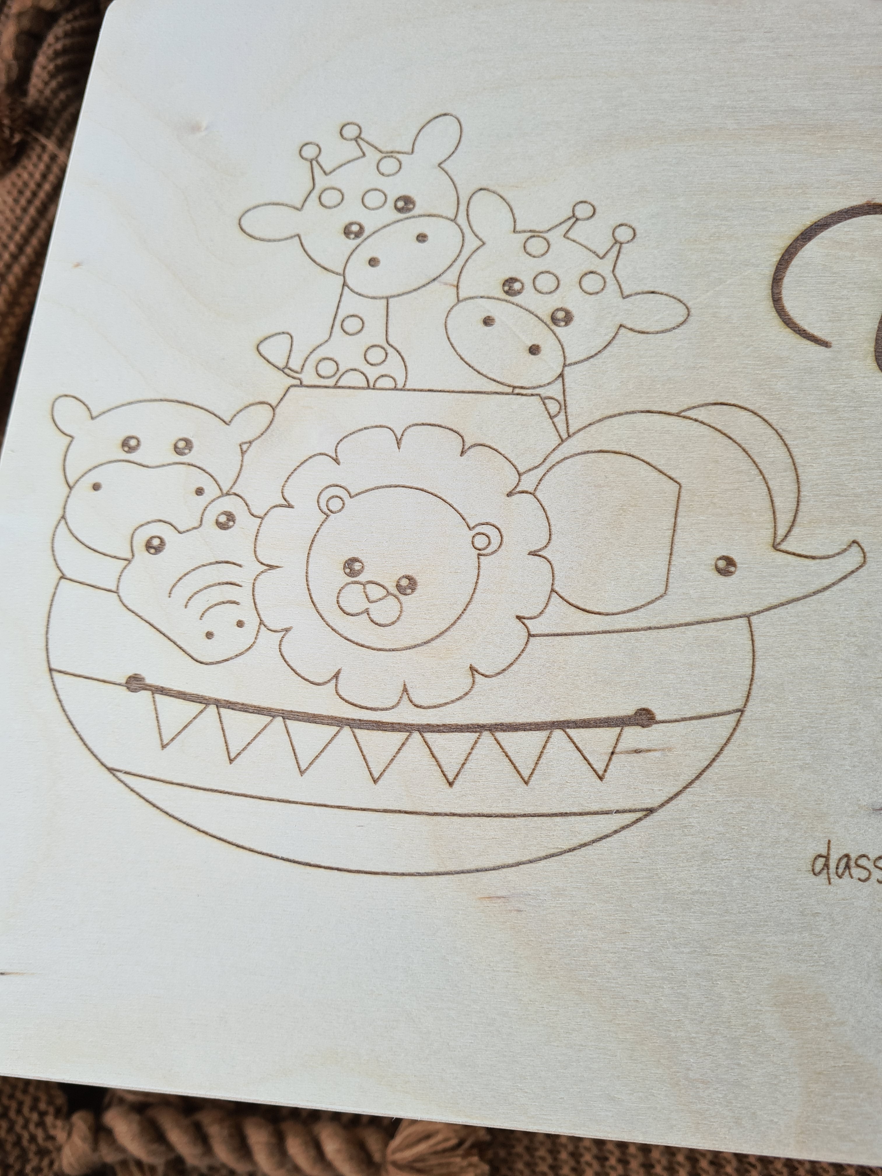 Erinnerungskiste - Taufe