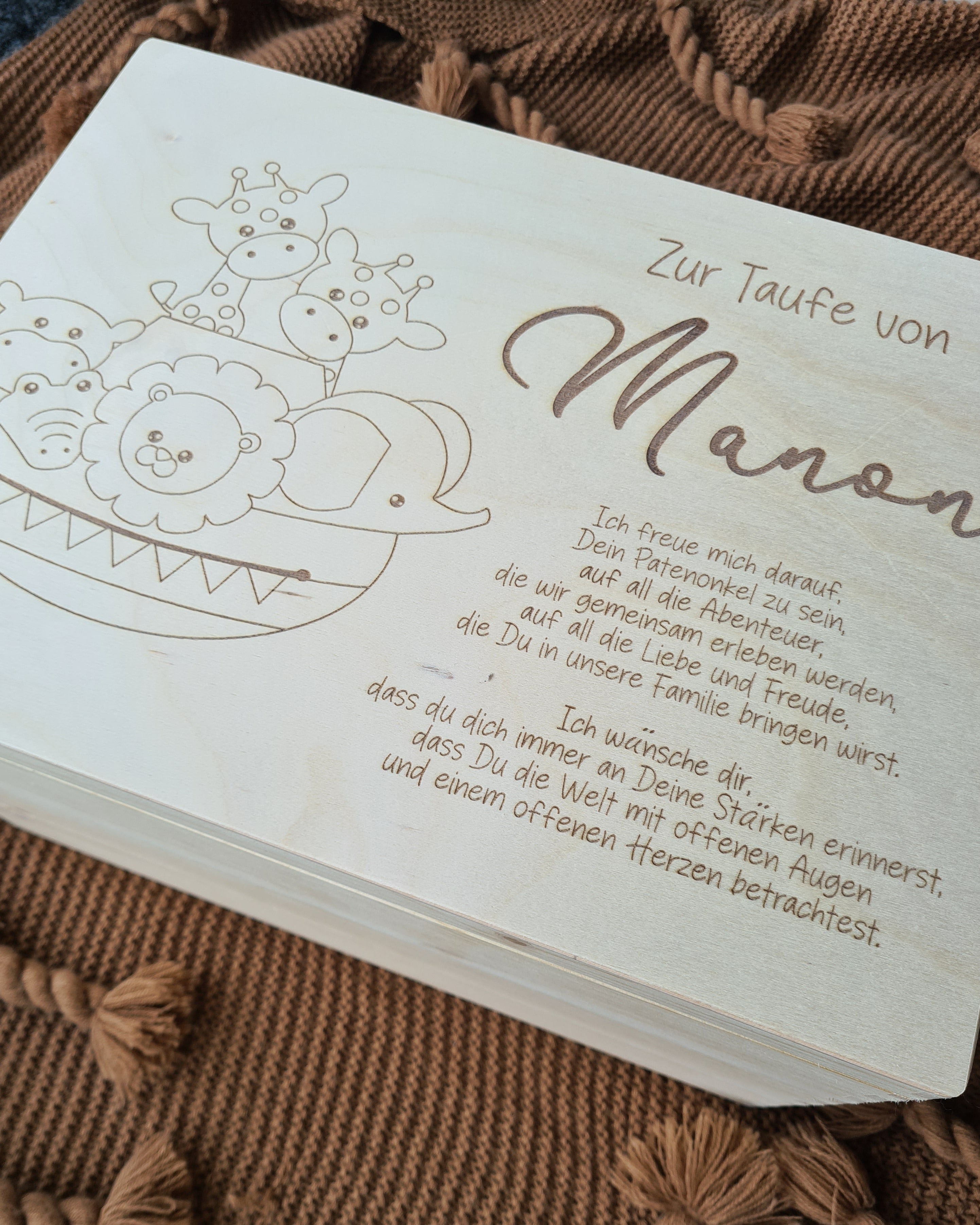 Erinnerungskiste - Taufe