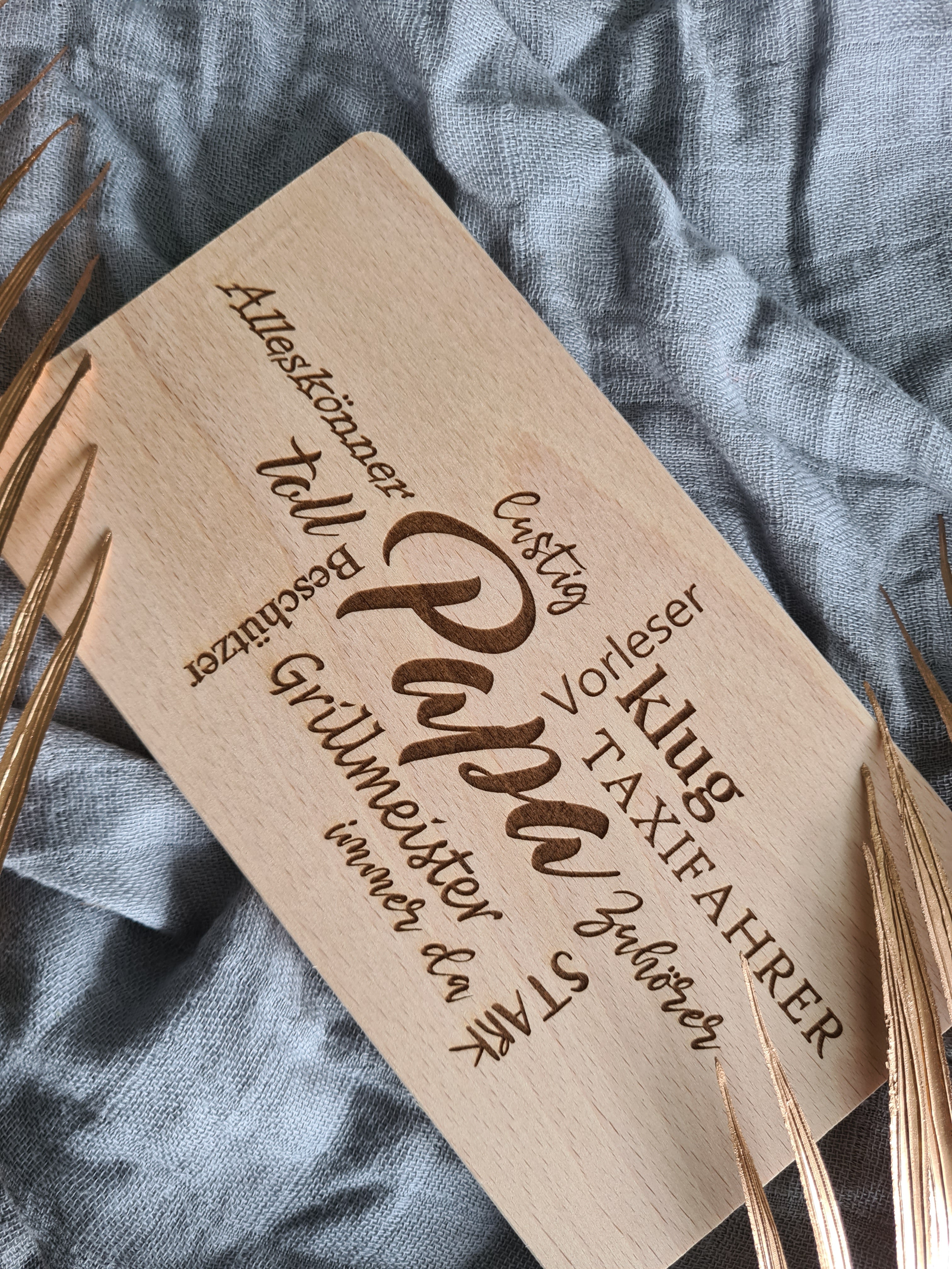 Frühstücksbrettchen - Papa