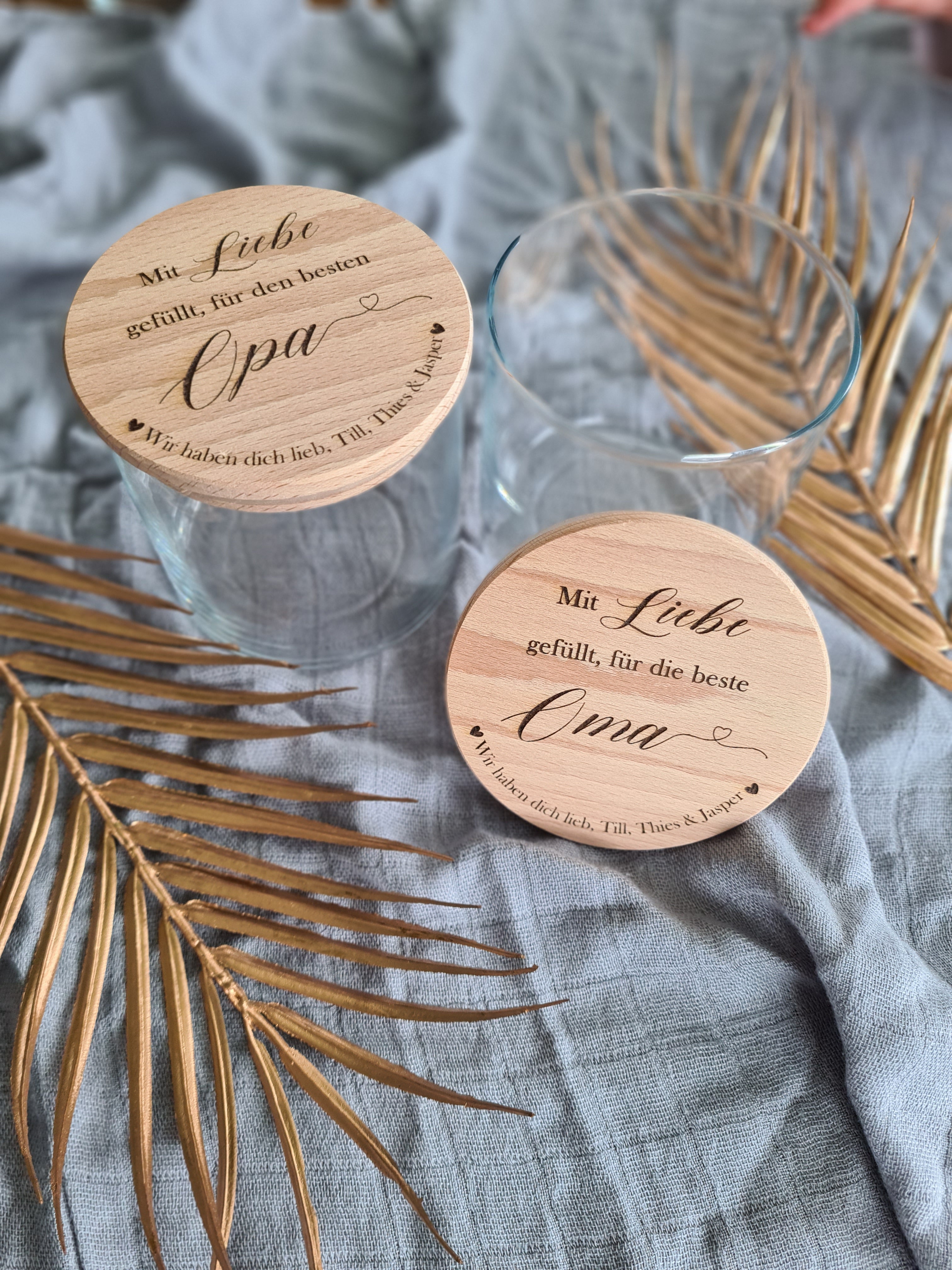 Vorratsglas - Mit Liebe gefüllt