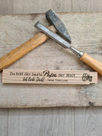 Zollstock - Wunschtext und Motiv