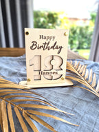 Geldgeschenkkarte - Geburtstag