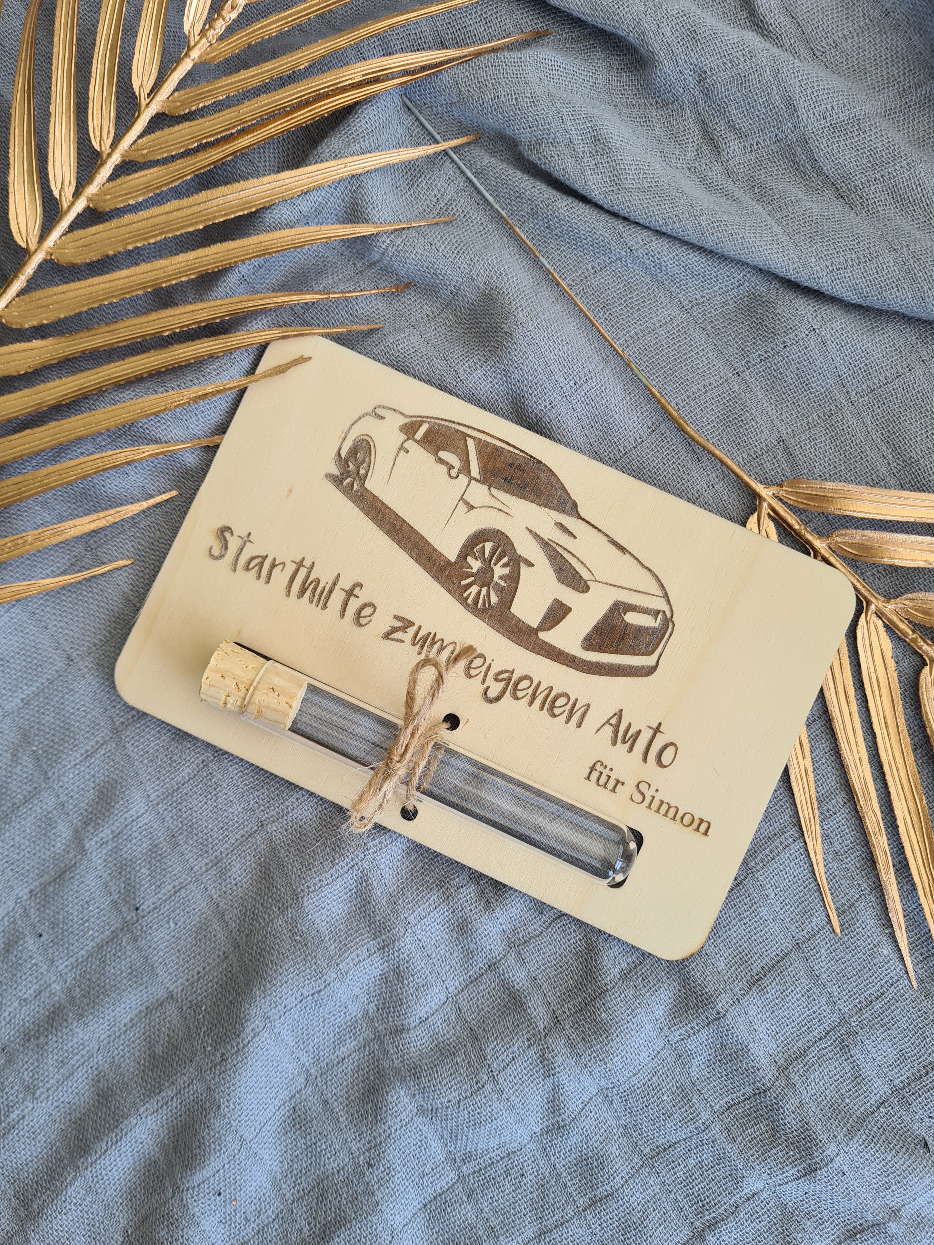 Geldgeschenkkarte - Auto