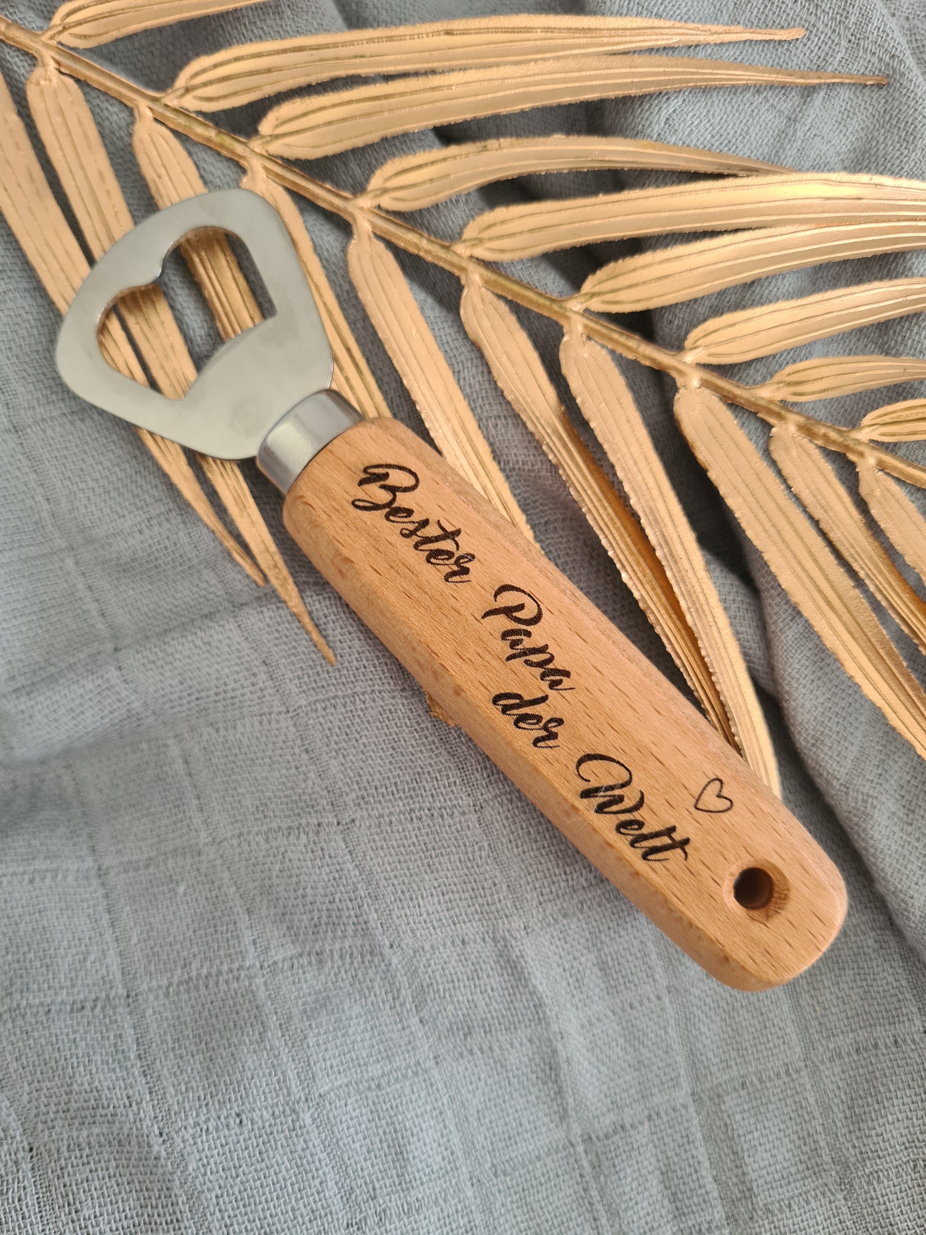 Flaschenöffner Buche - Motivwahl