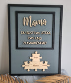 Bilderrahmen - Puzzlestück