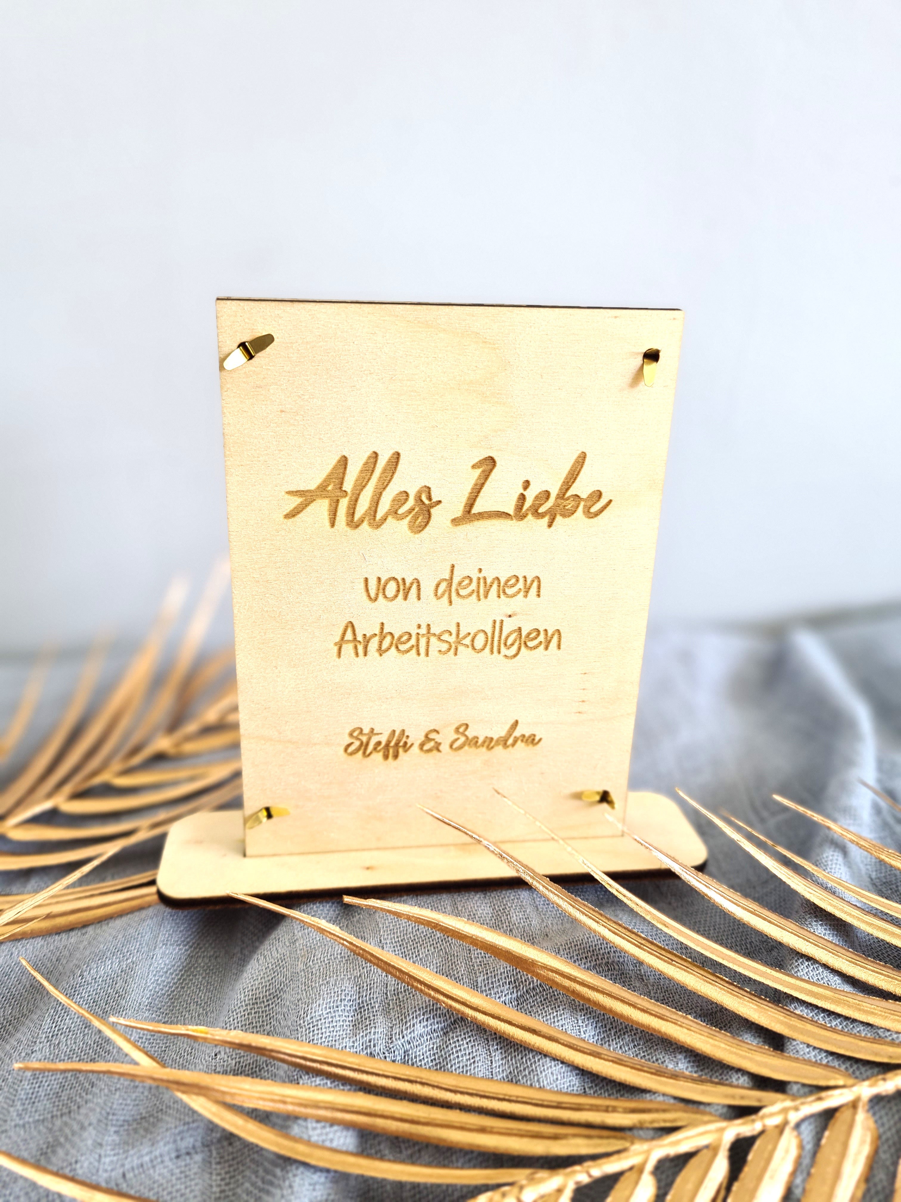 Geldgeschenkkarte - Geburtstagskerzen