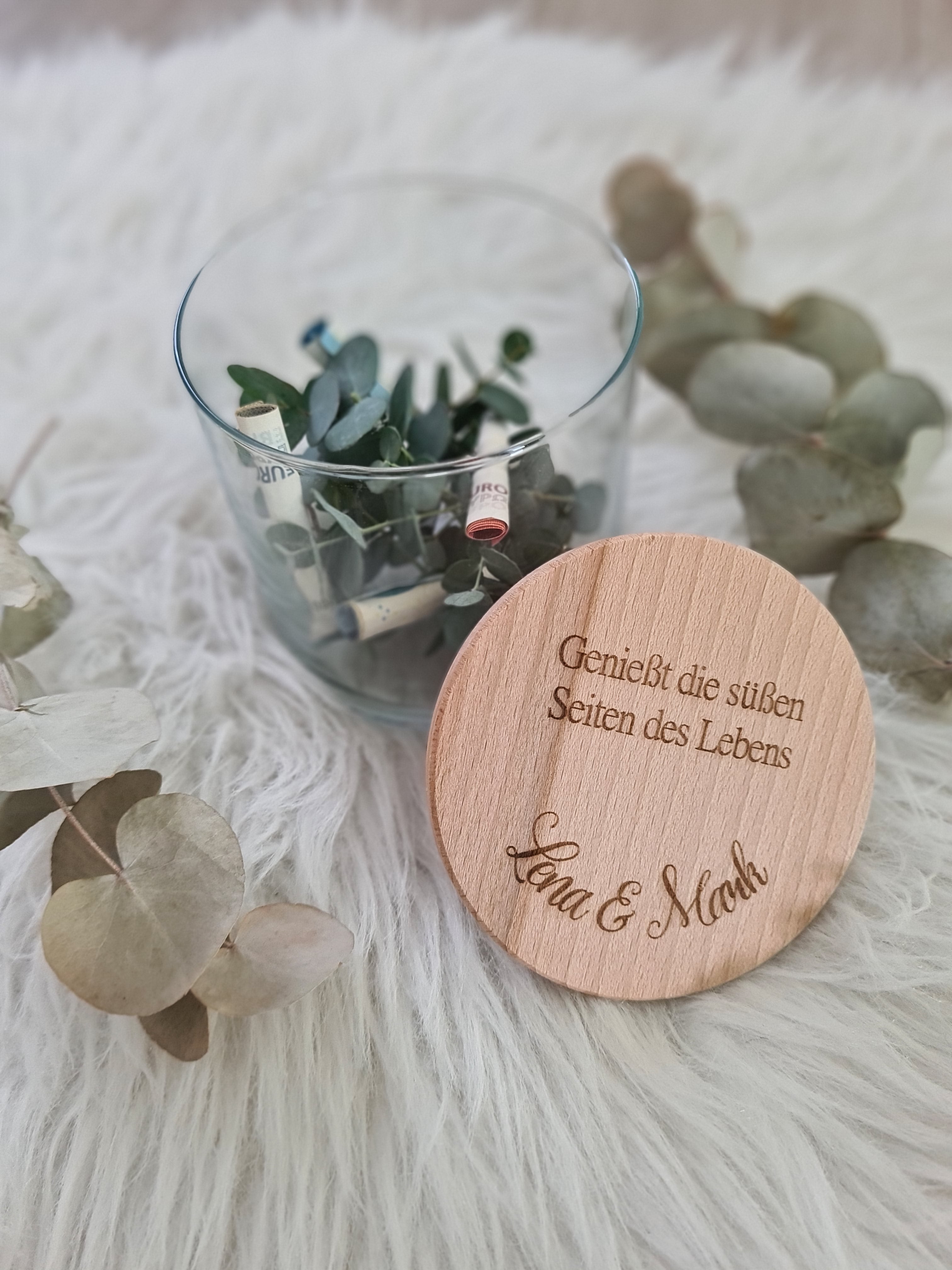 Vorratsglas - Genießt die süßen Seiten