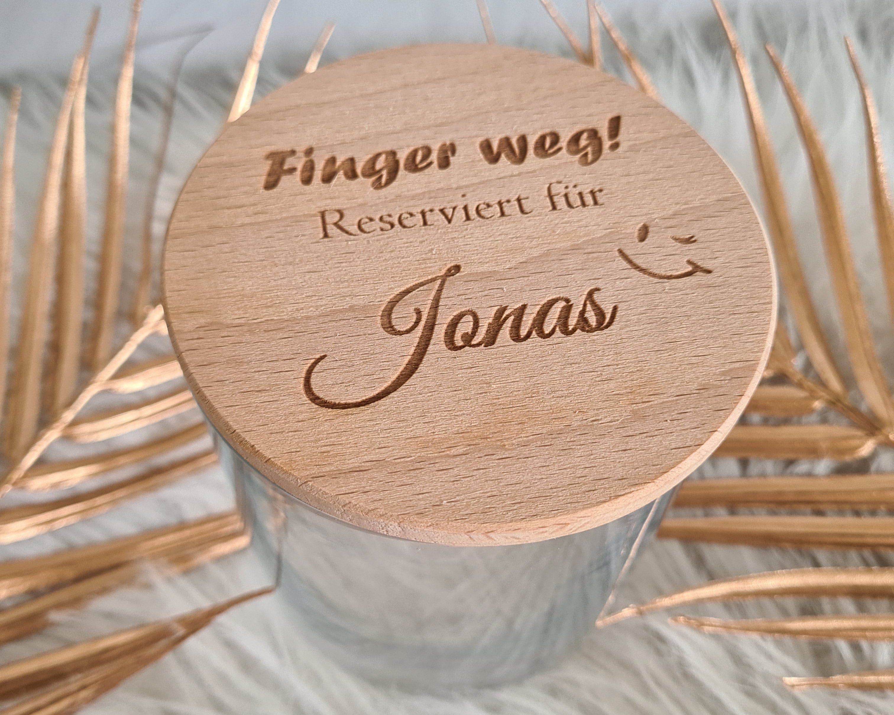 Vorratsglas - Finger weg