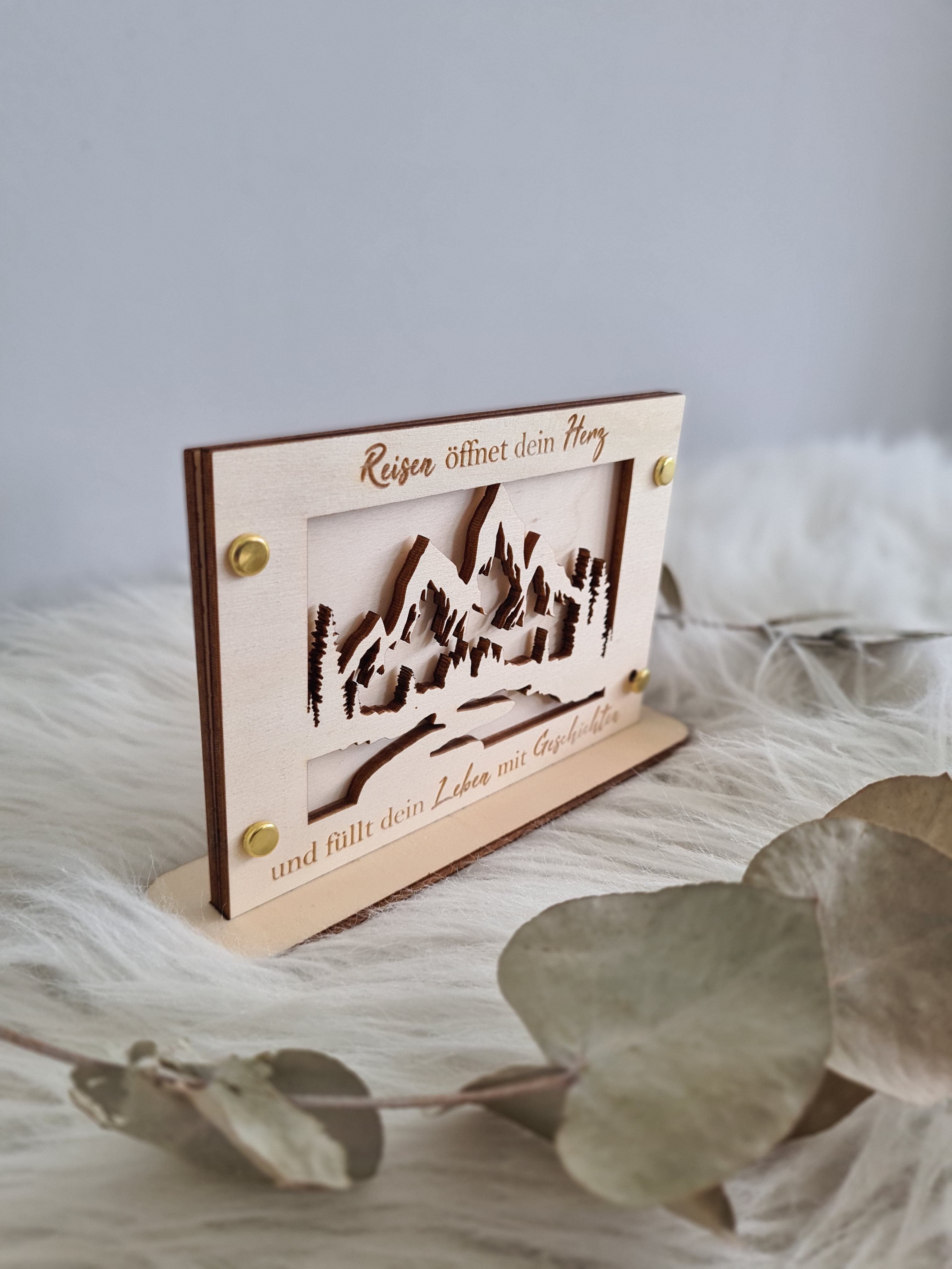Geldgeschenkkarte - Berge