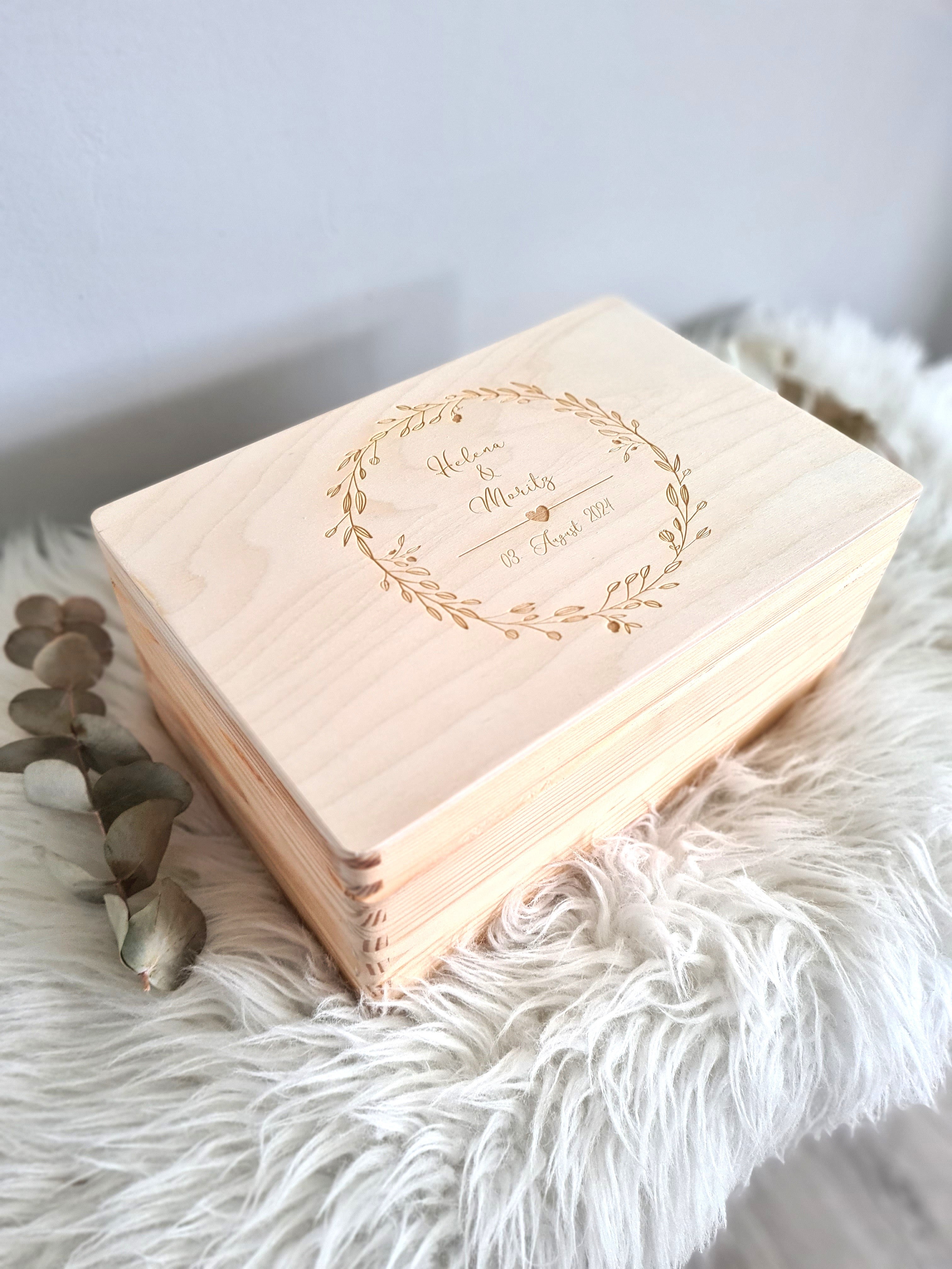 Erinnerungskiste - Hochzeit