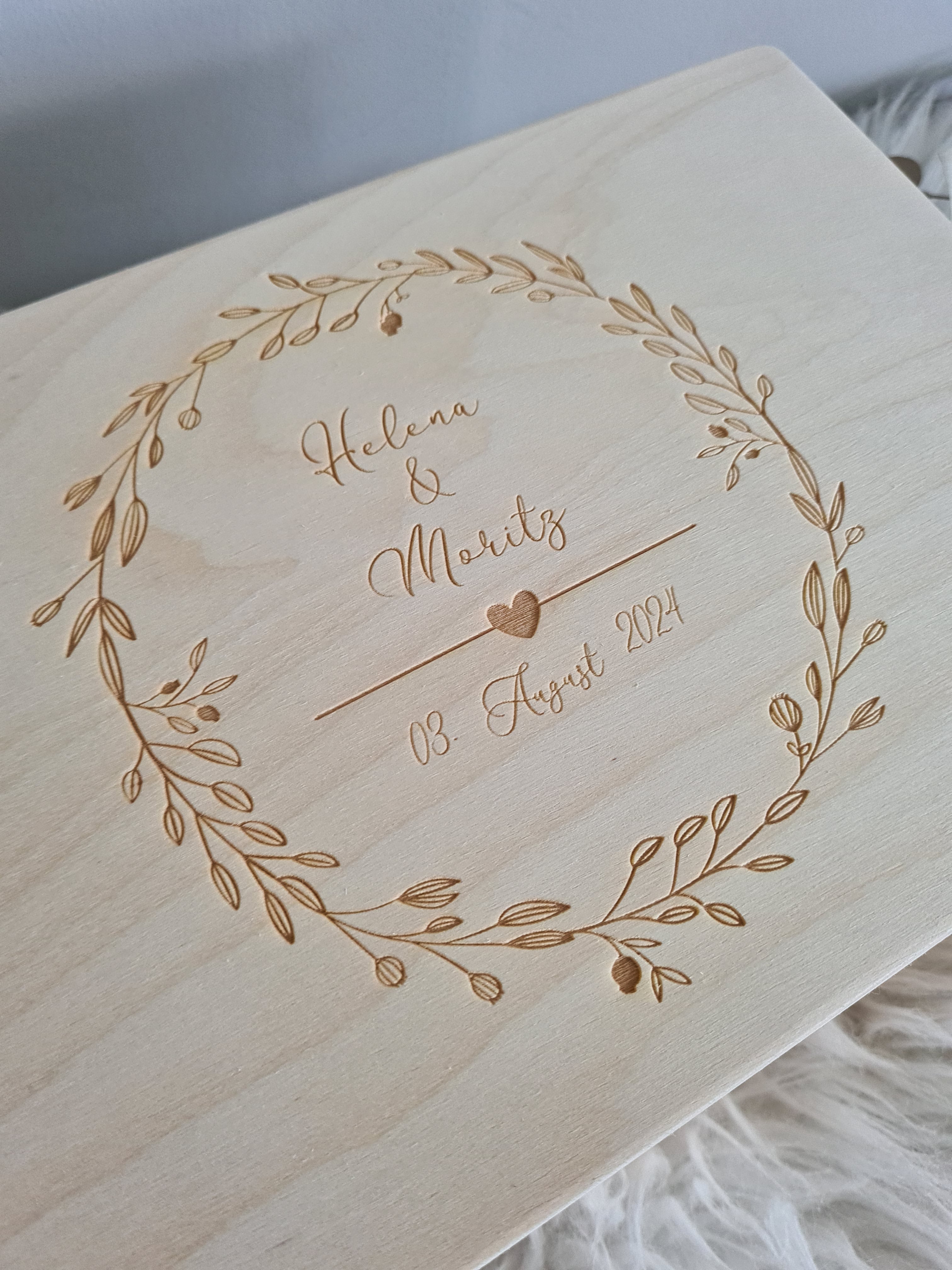 Erinnerungskiste - Hochzeit