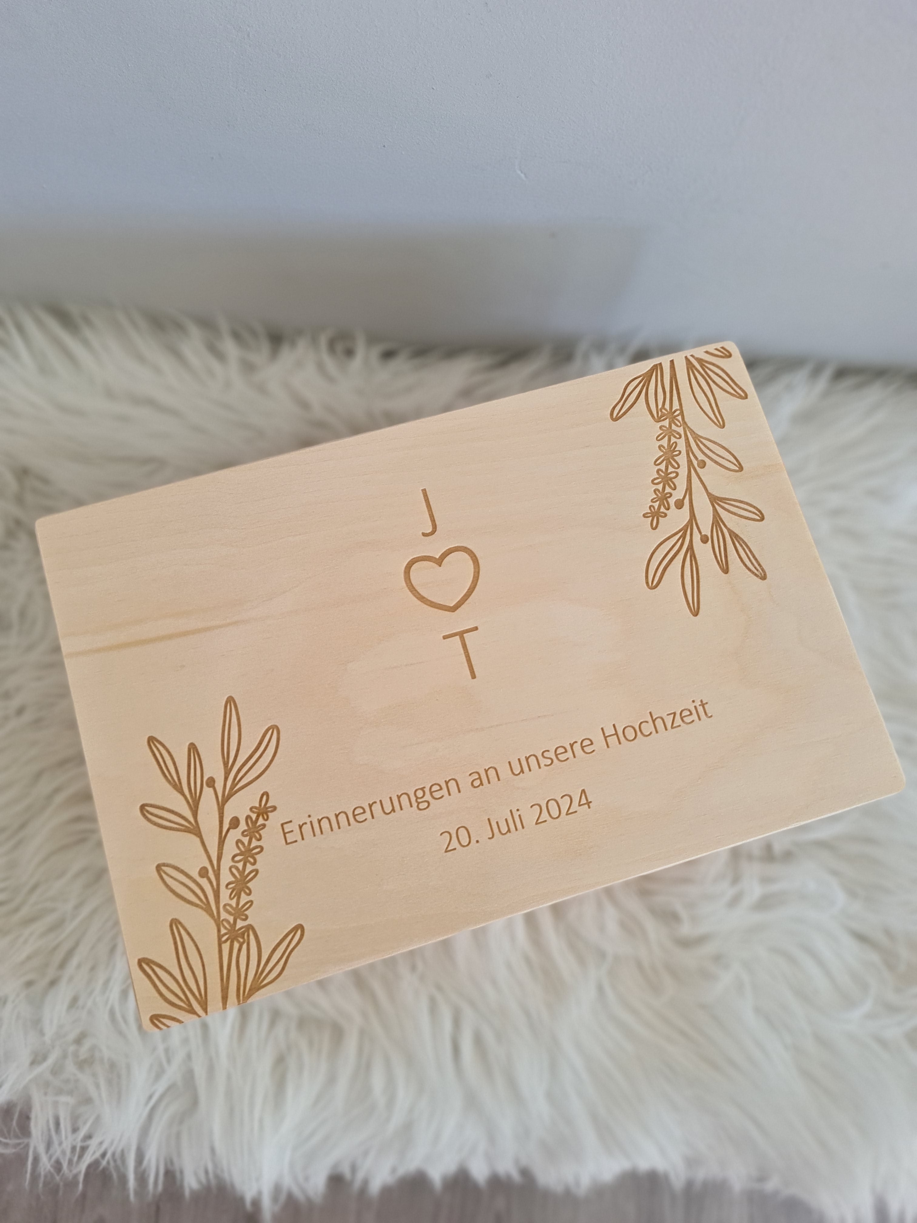 Erinnerungskiste - Hochzeit 2