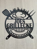 Wanddeko - Grillecke