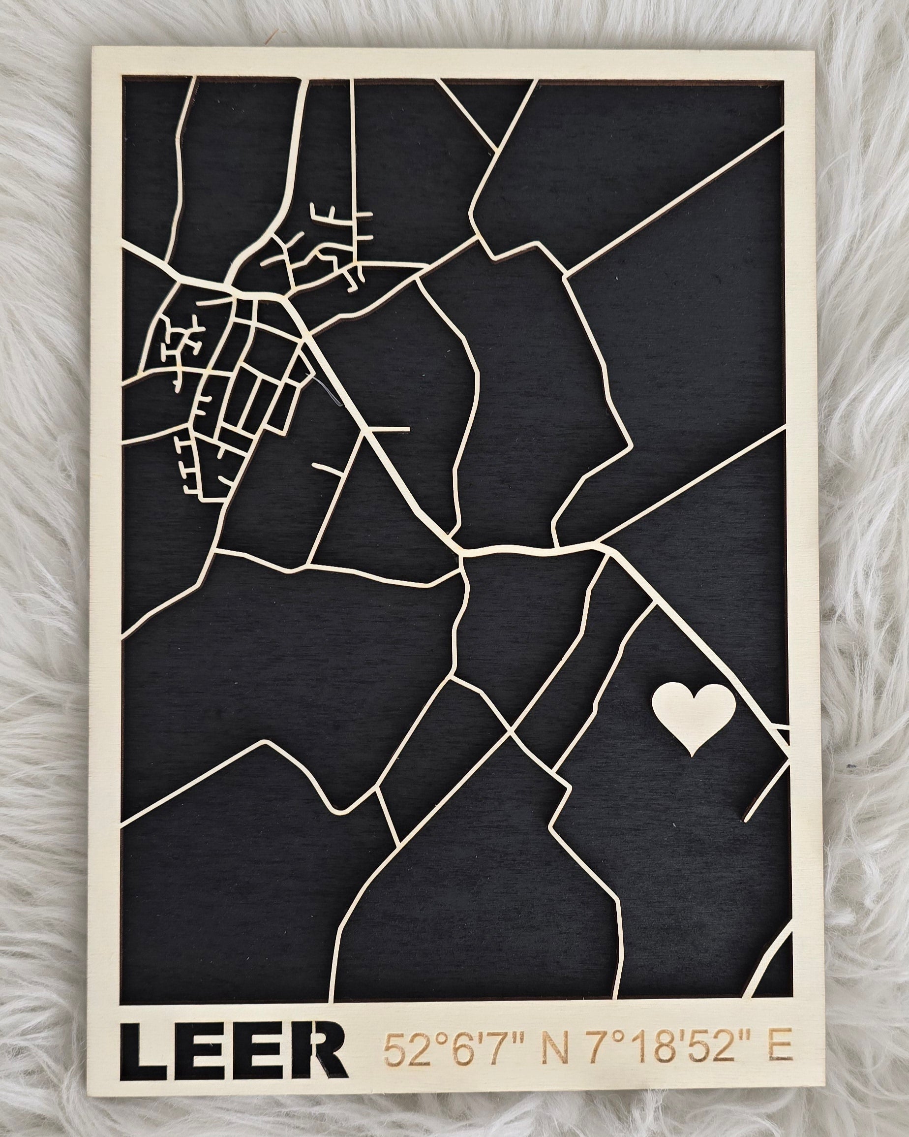 Straßenplan deiner Stadt