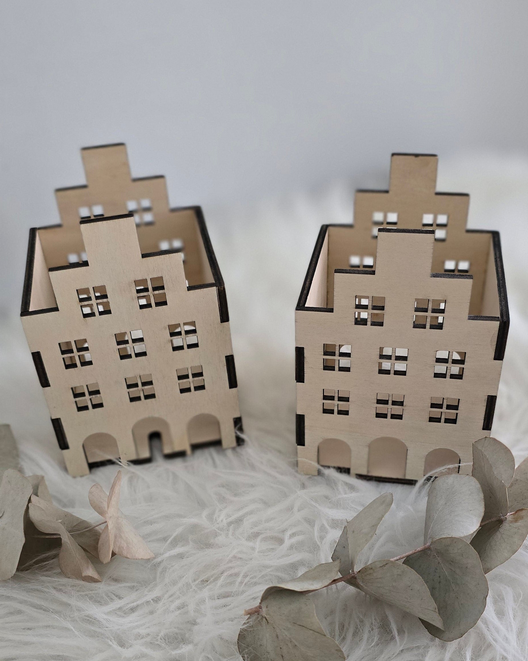 Geschenk-Teelicht-Haus