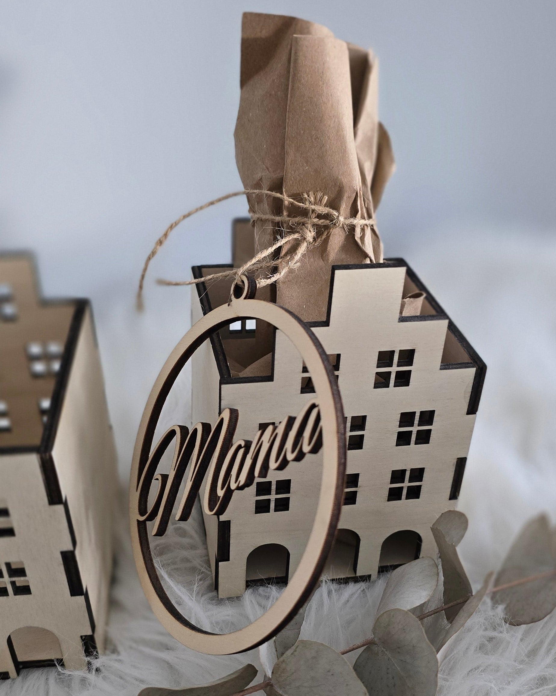 Geschenkanhänger, Weihnachtsbaumschmuck - Name