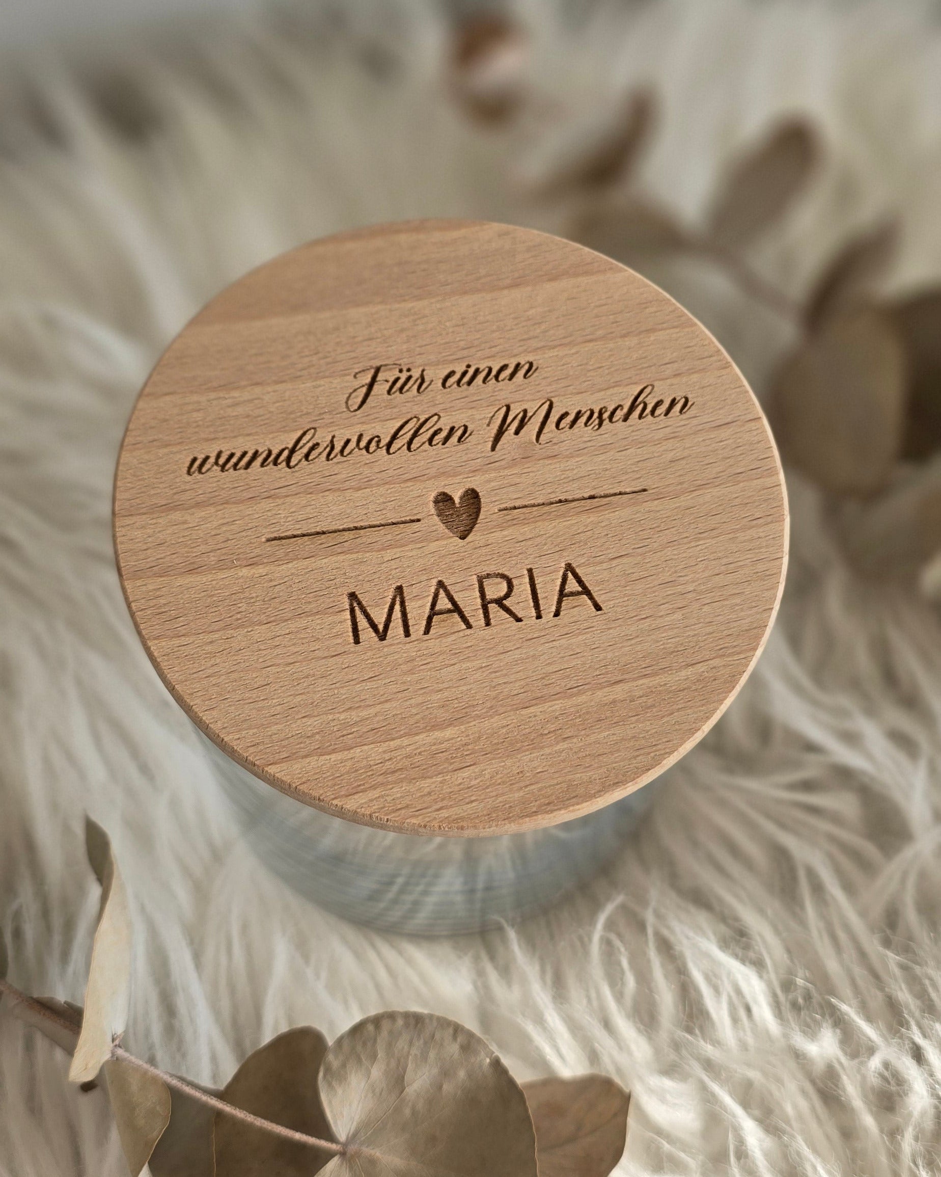 Vorratsglas - Für einen wundervollen Menschen