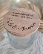 Vorratsglas - Genießt die süßen Seiten