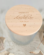 Vorratsglas - dankbar