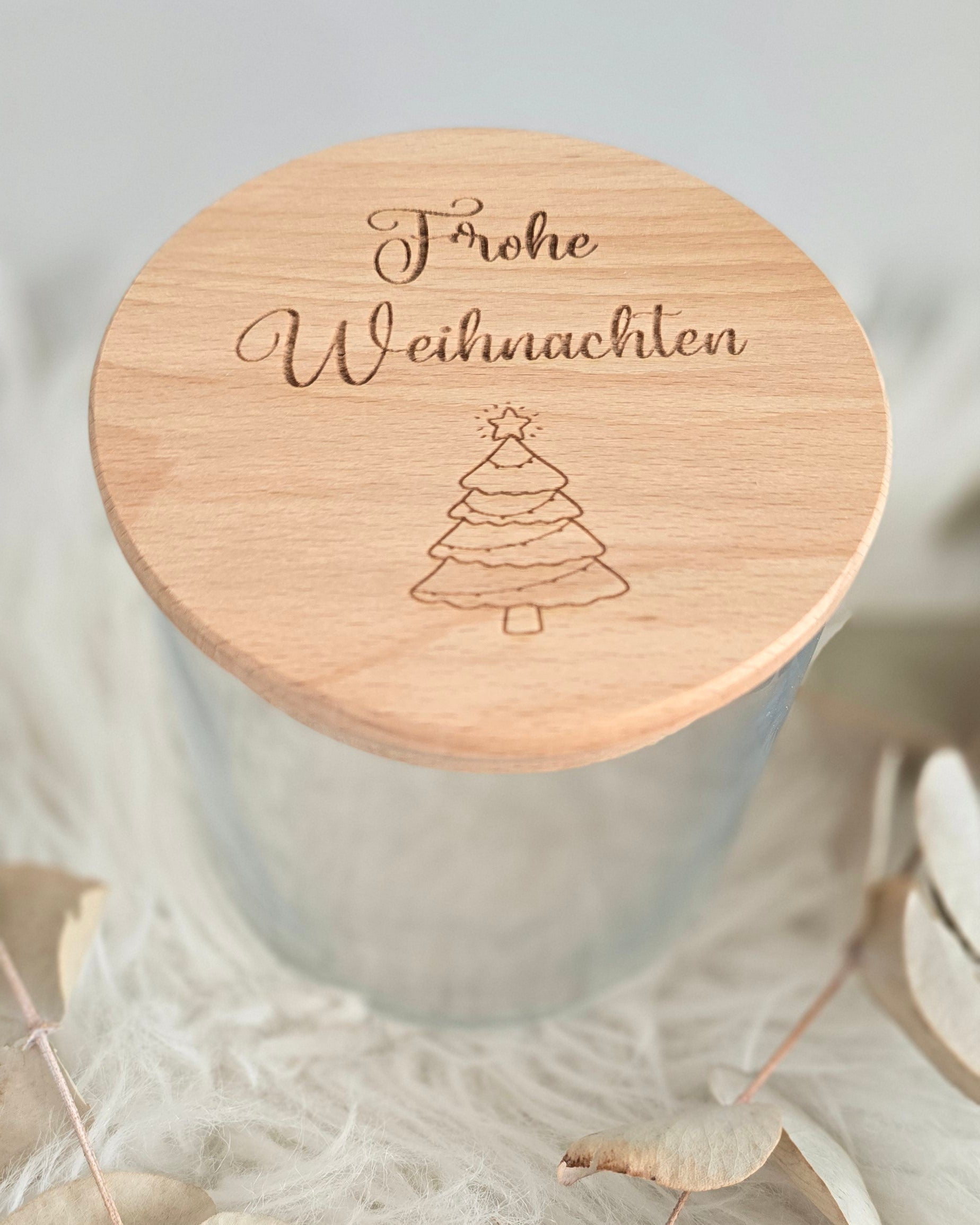 Vorratsglas - Frohe Weihnachten