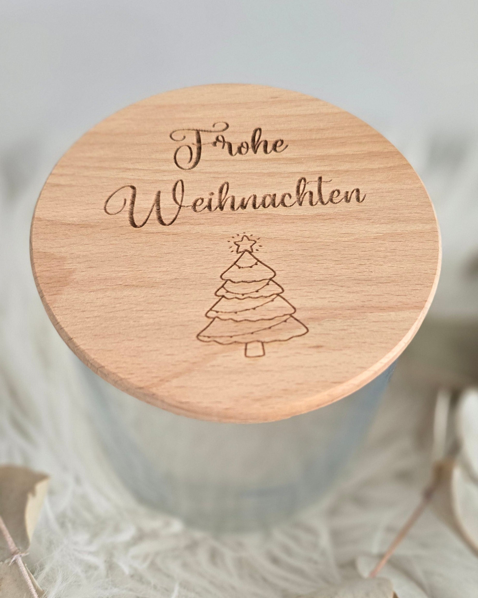 Vorratsglas - Frohe Weihnachten