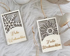 Geschenkanhänger - Weihnachtliche Grüße