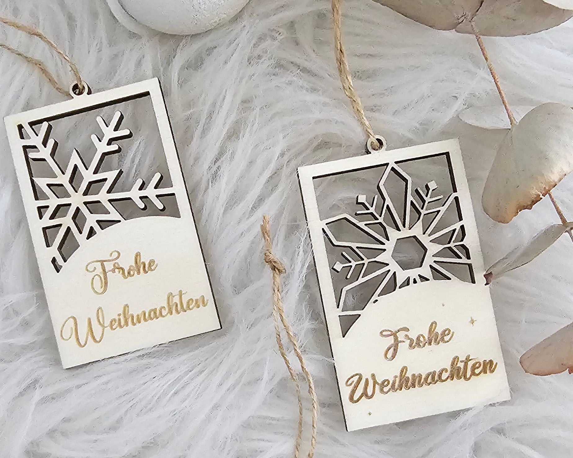 Geschenkanhänger - Weihnachtliche Grüße