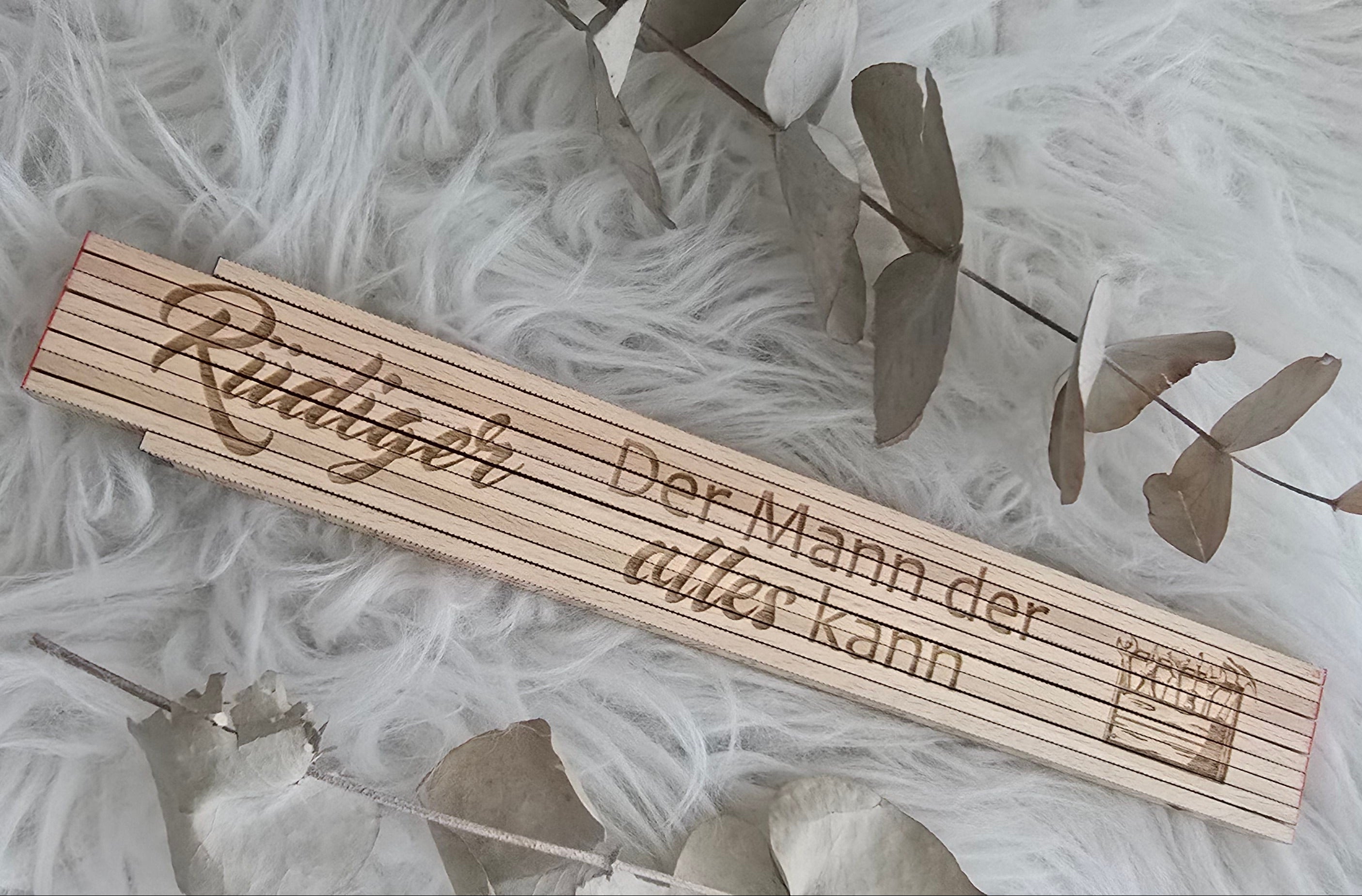 Zollstock - Der Mann/Die Frau der/die alles kann