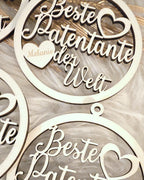 Geschenkanhänger, Weihnachtsbaumschmuck - Beste/r...