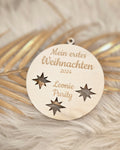 Geschenkanhänger, Weihnachtsbaumschmuck -  erstes Weihnachten