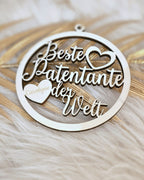 Geschenkanhänger, Weihnachtsbaumschmuck - Beste/r...