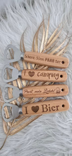 Flaschenöffner Buche - witzige Sprüche