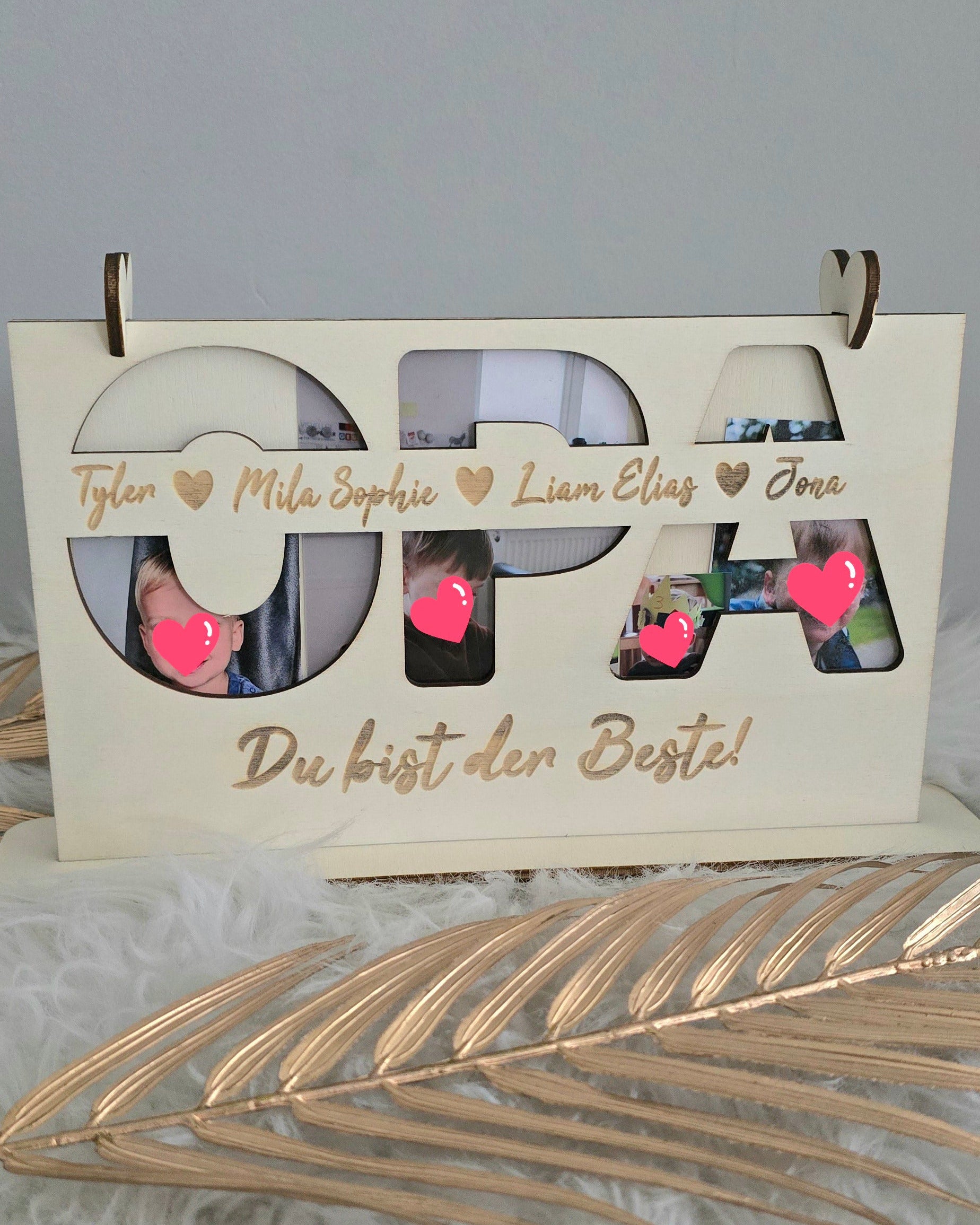 Bilderrahmen - Oma, Opa, Mama, Papa