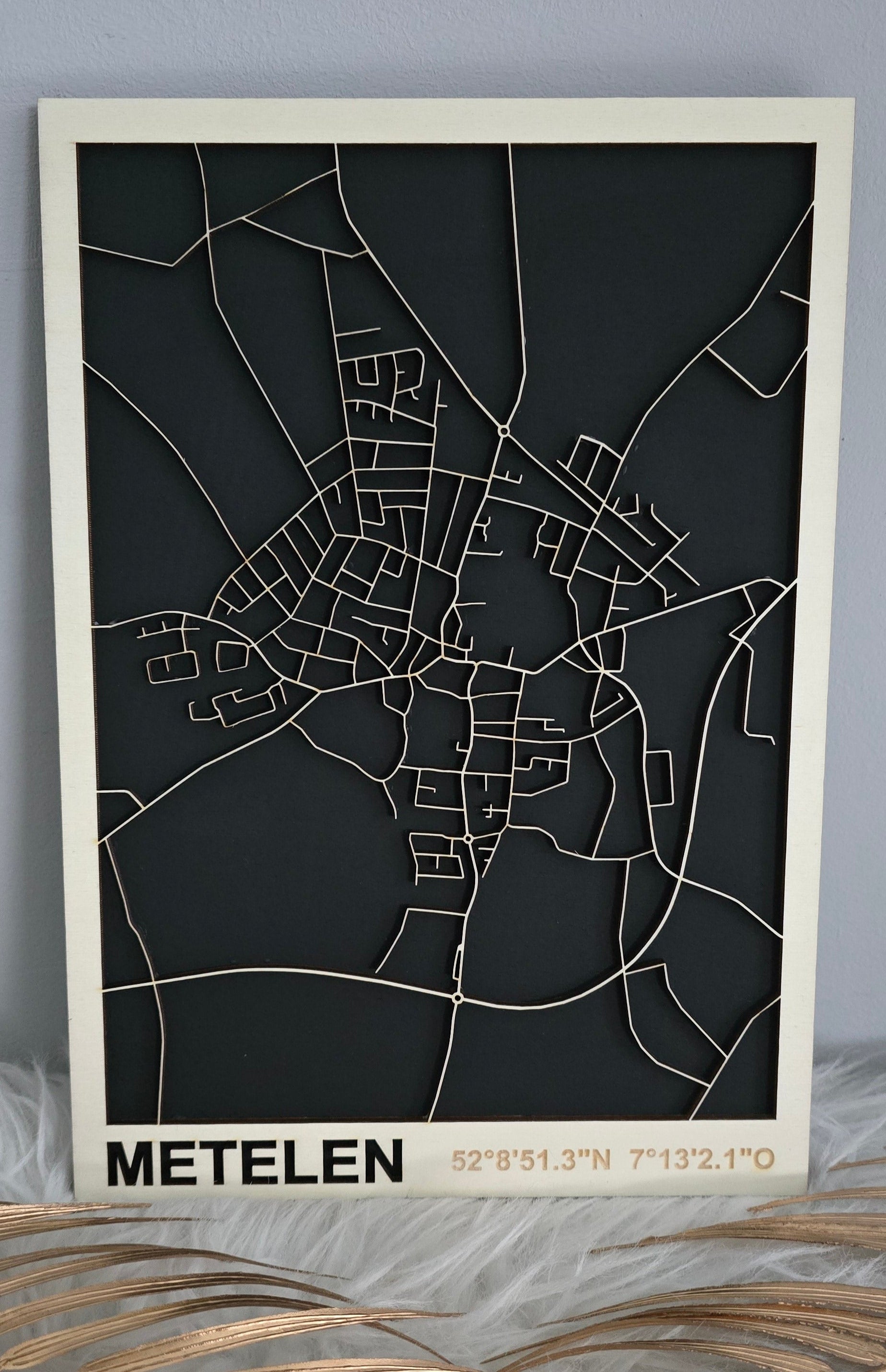 Straßenplan deiner Stadt