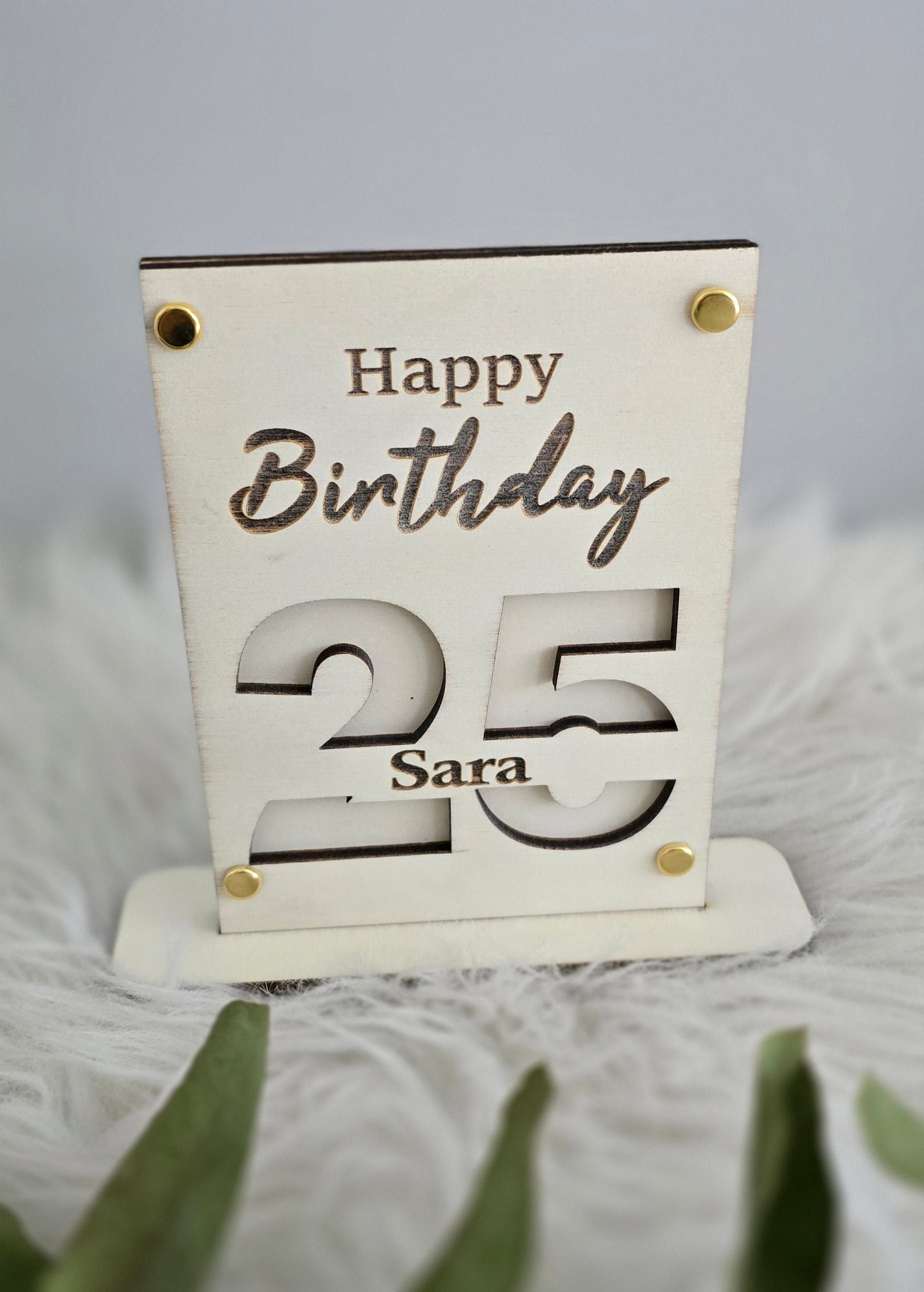 Geldgeschenkkarte - Geburtstag