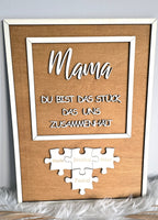 Bilderrahmen - Puzzlestück