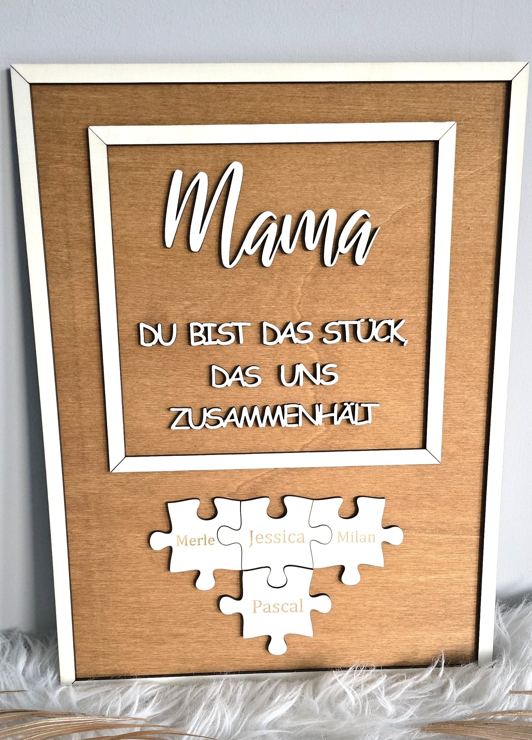 Bilderrahmen - Puzzlestück
