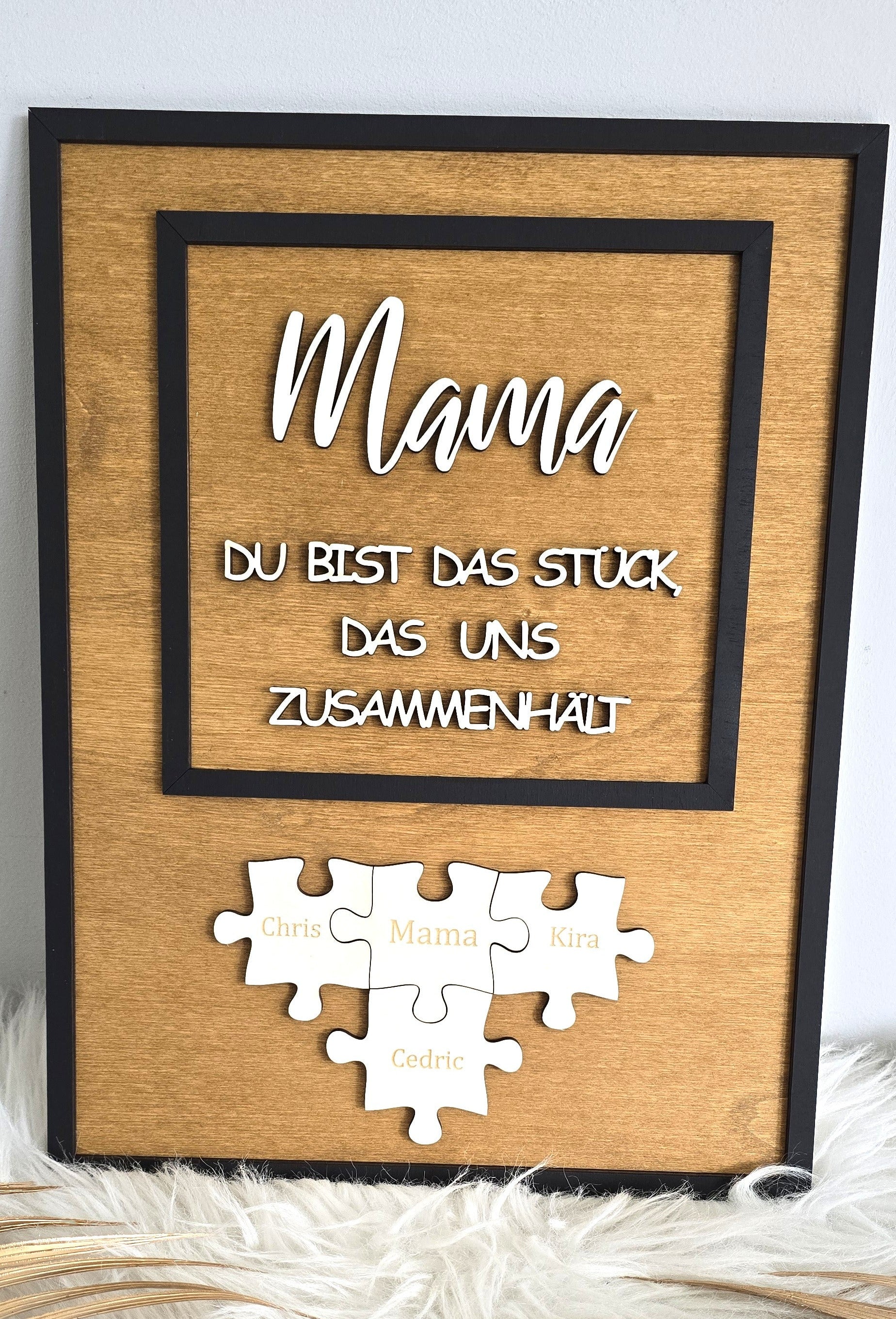 Bilderrahmen - Puzzlestück