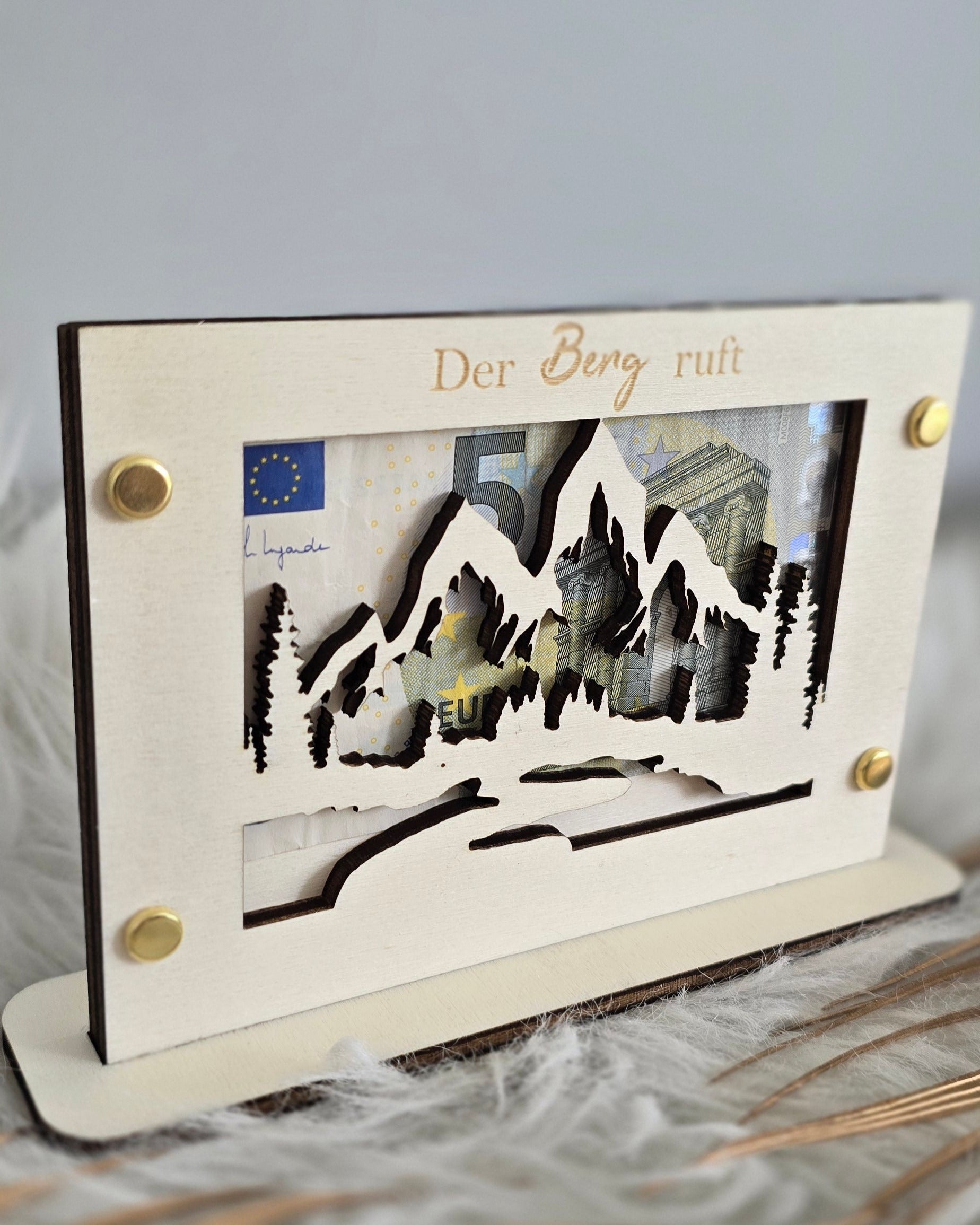 Geldgeschenkkarte - Berge