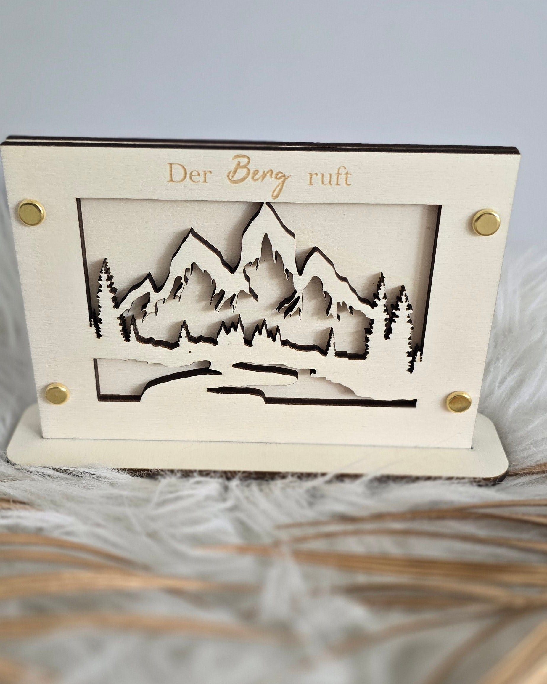 Geldgeschenkkarte - Berge