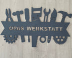 Werkstattschild