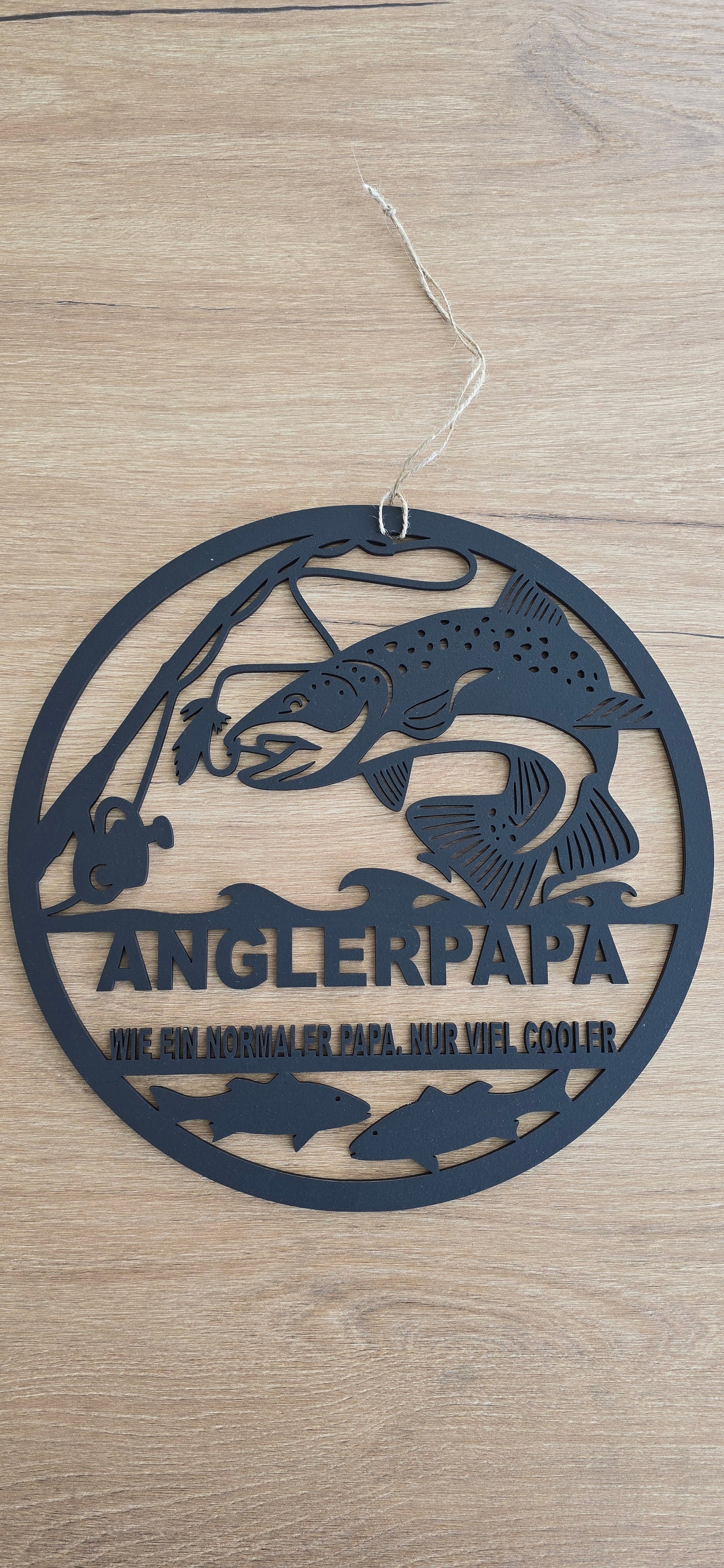 Schild - Anglerpapa