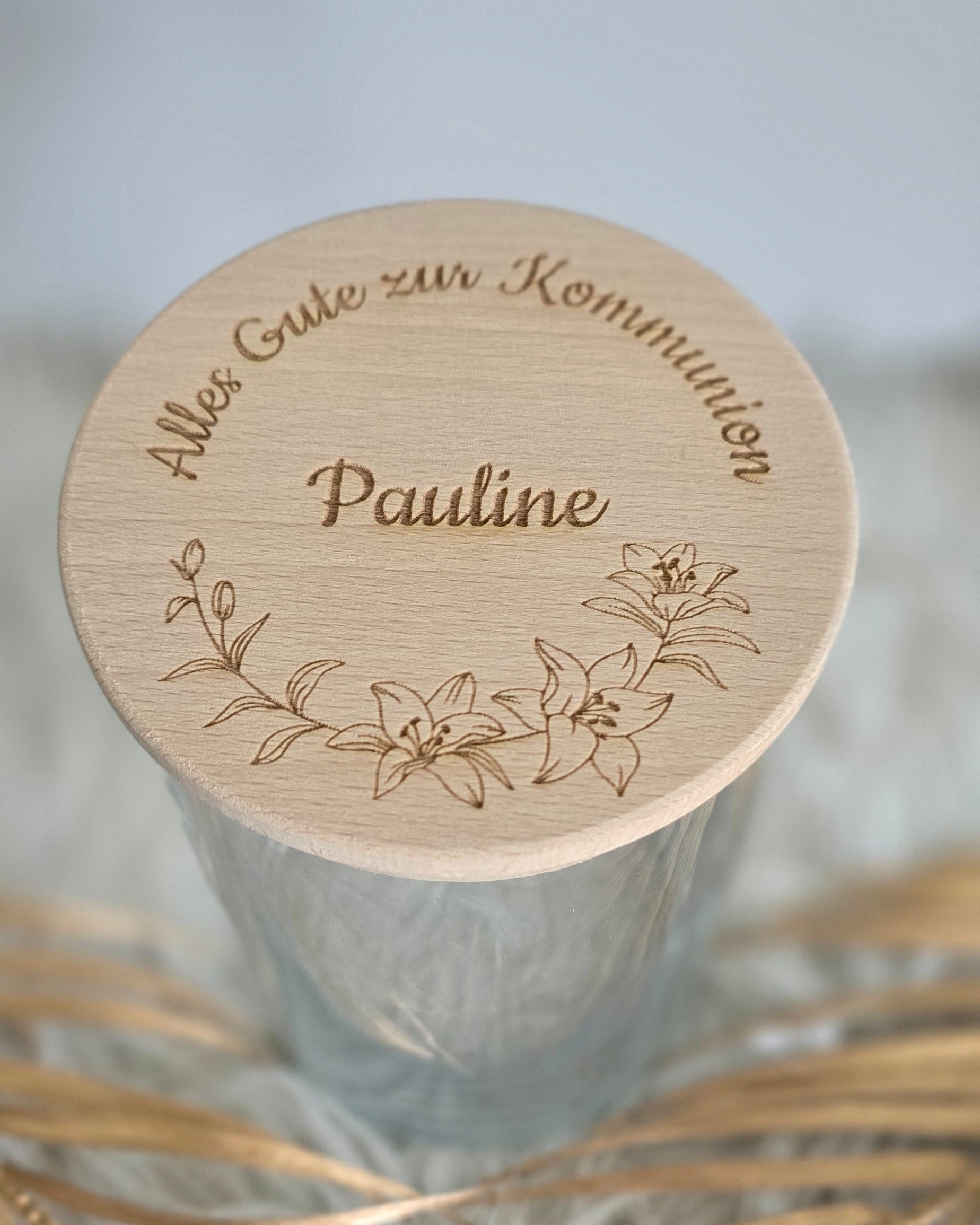 Vorratsglas - Kommunion, Firmung, Konfirmation, Danke
