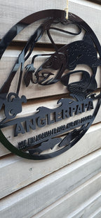 Schild - Anglerpapa